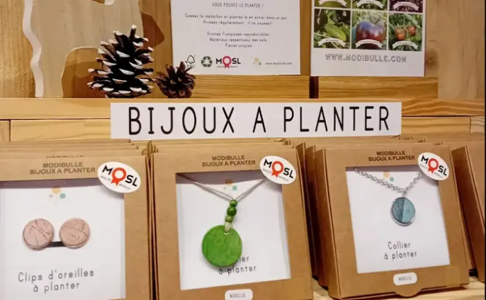 Bijoux naturels à planter, colliers personnalisés, bracelets fête des mères, boucle d’oreille femme à Nort sur Erdre